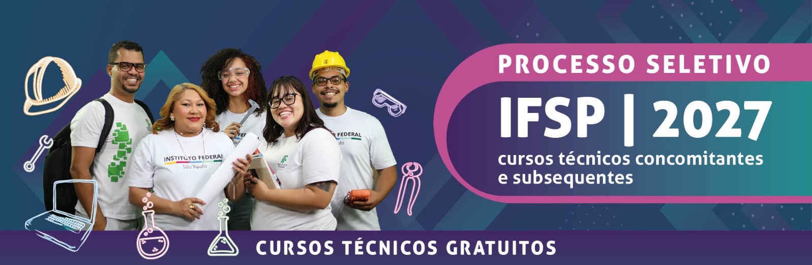 Processo Seletivo 2027 - Cusros Técnicos Concomitante/Subsequente